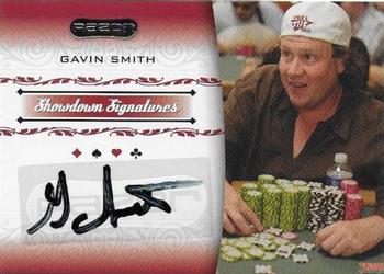 2007 Razor Poker Signature Series #SS-41 Gavin Smith Front